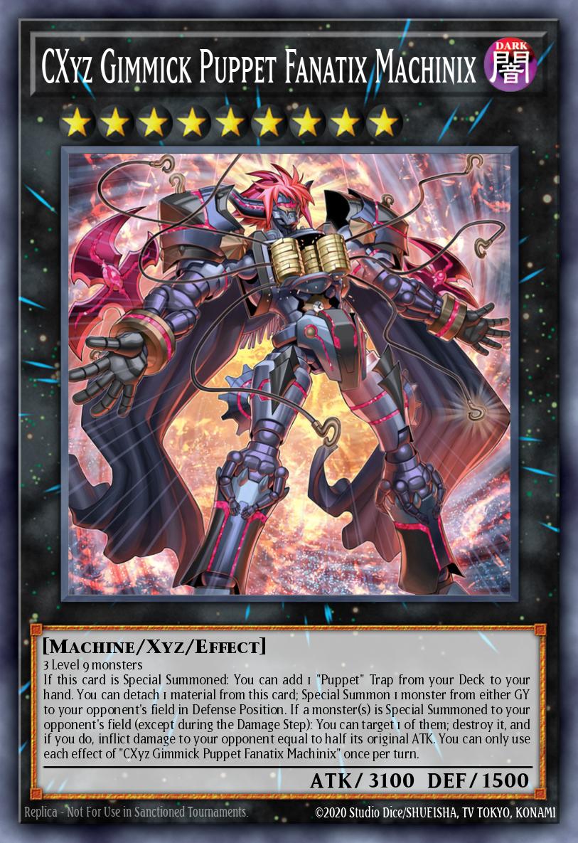 CXYZ Gimmick Puppet Fanatix Machinix