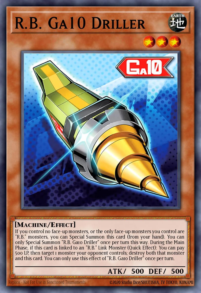 R.B. GA10 Driller