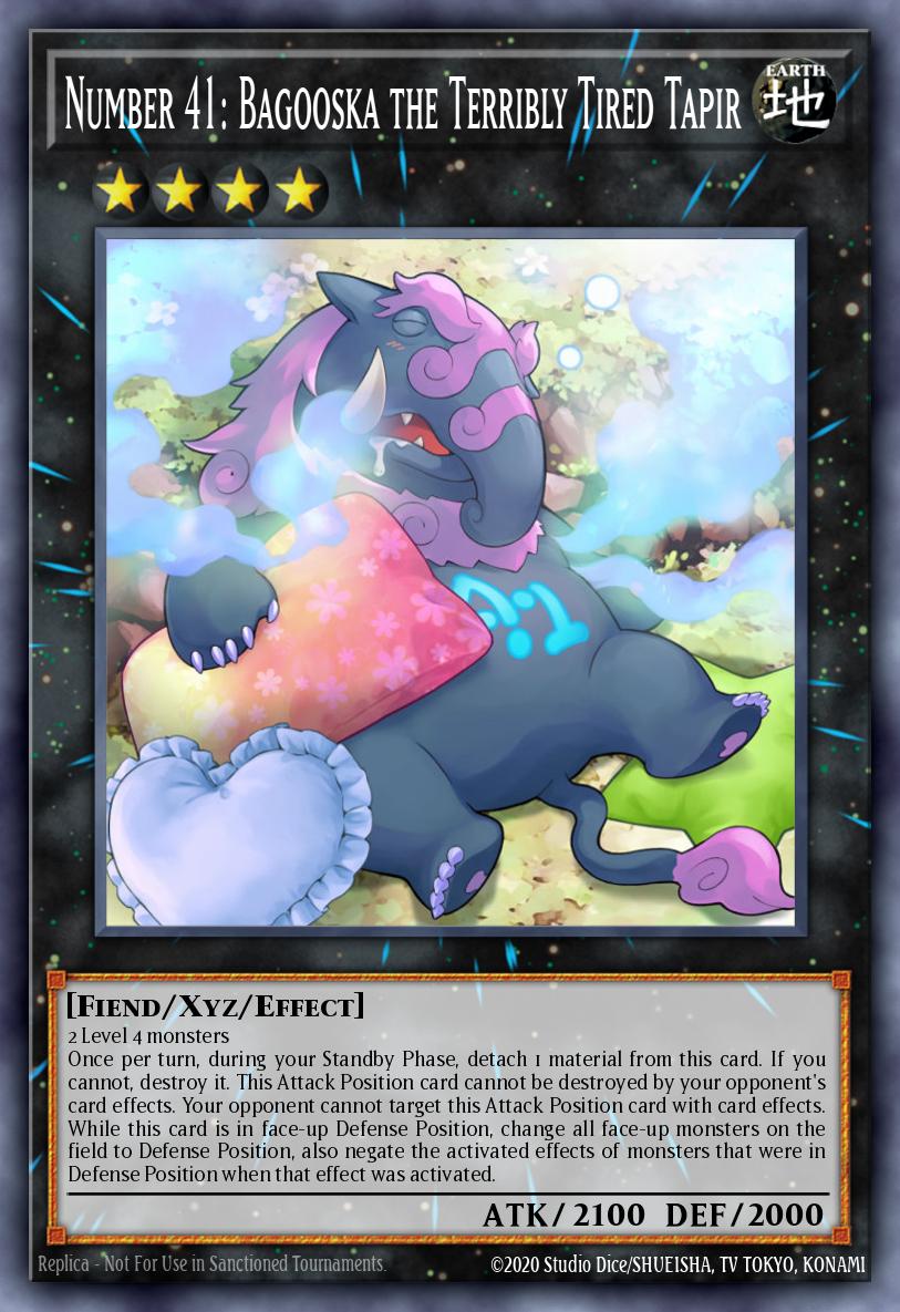 Number 41: Bagooska the Terribly Tired tapir