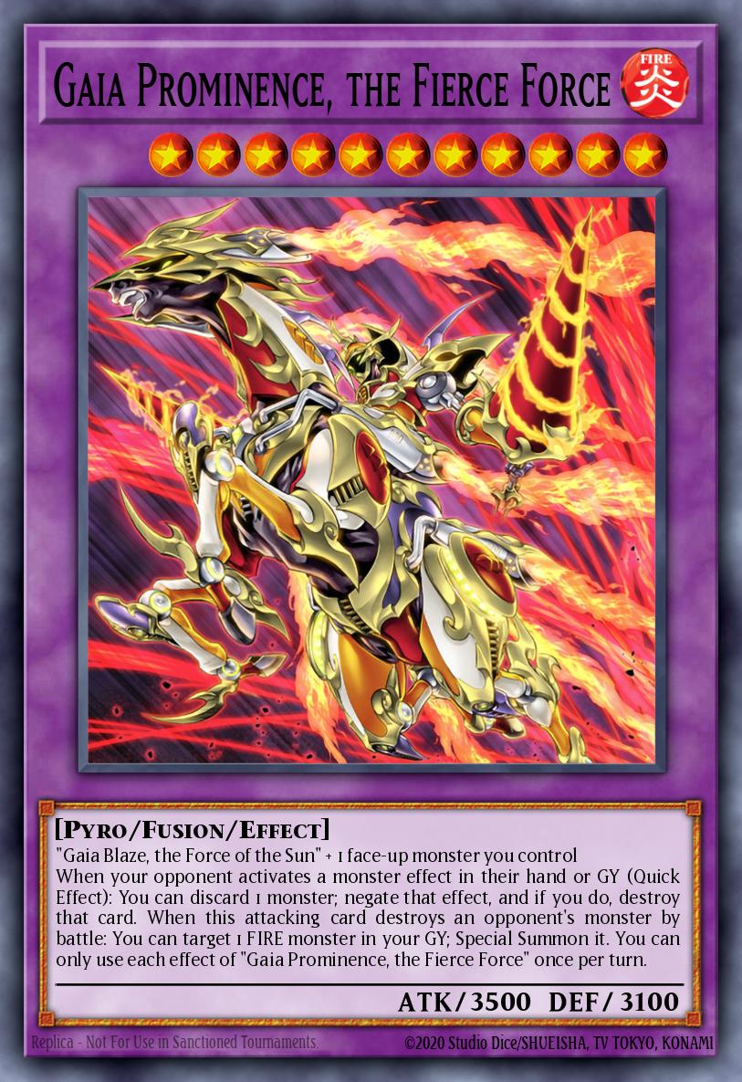 Gaia Prominence, The Fierce Force