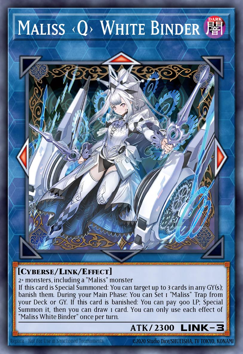 Maliss Q White Binder